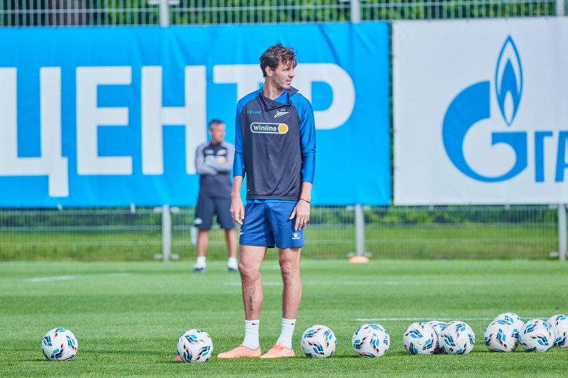 «Газпром» — тренировочные сборы 2025: 23 июня, вечерняя тренировка