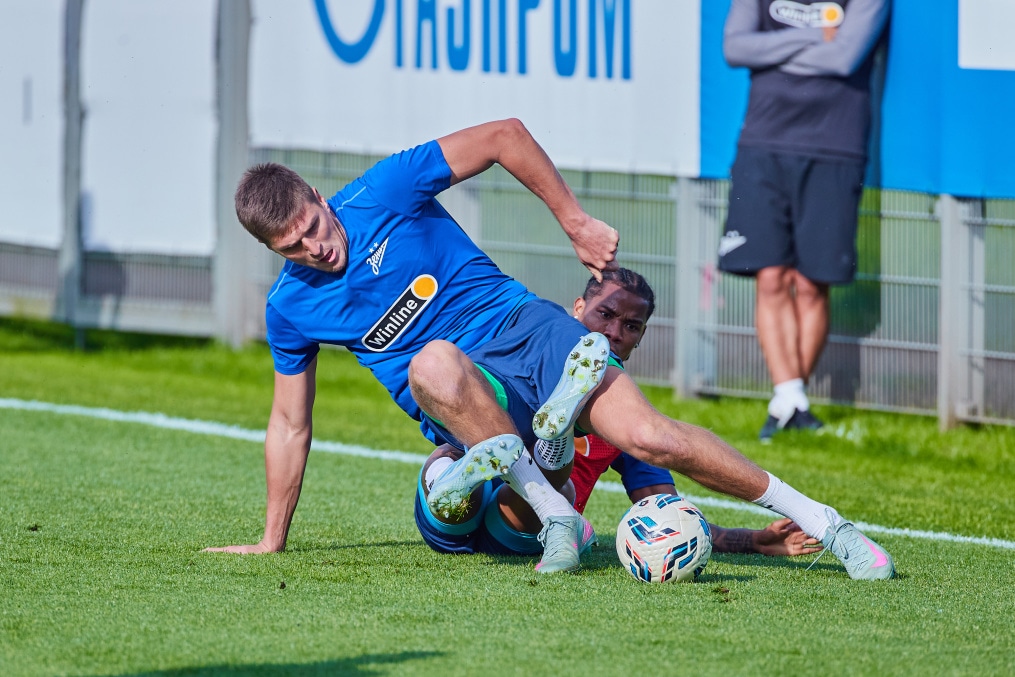 «Газпром» — тренировочные сборы 2025: 23 июня, вечерняя тренировка