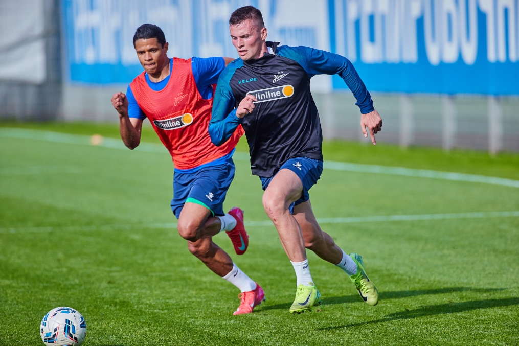 «Газпром» — тренировочные сборы 2025: 23 июня, вечерняя тренировка