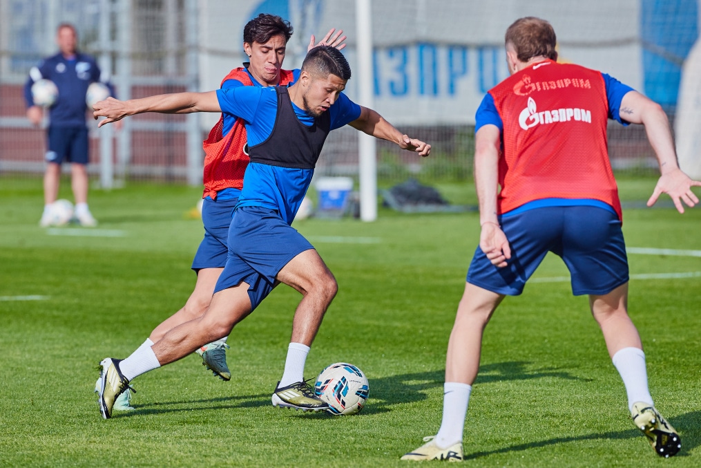 «Газпром» — тренировочные сборы 2025: 23 июня, вечерняя тренировка