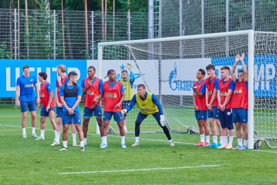 «Газпром» — тренировочные сборы 2025: 23 июня, вечерняя тренировка