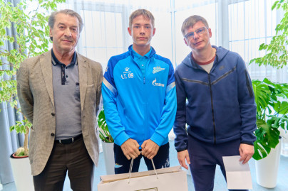 Поздравление лучших учеников «Газпром»-Академии