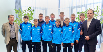 Поздравление лучших учеников «Газпром»-Академии