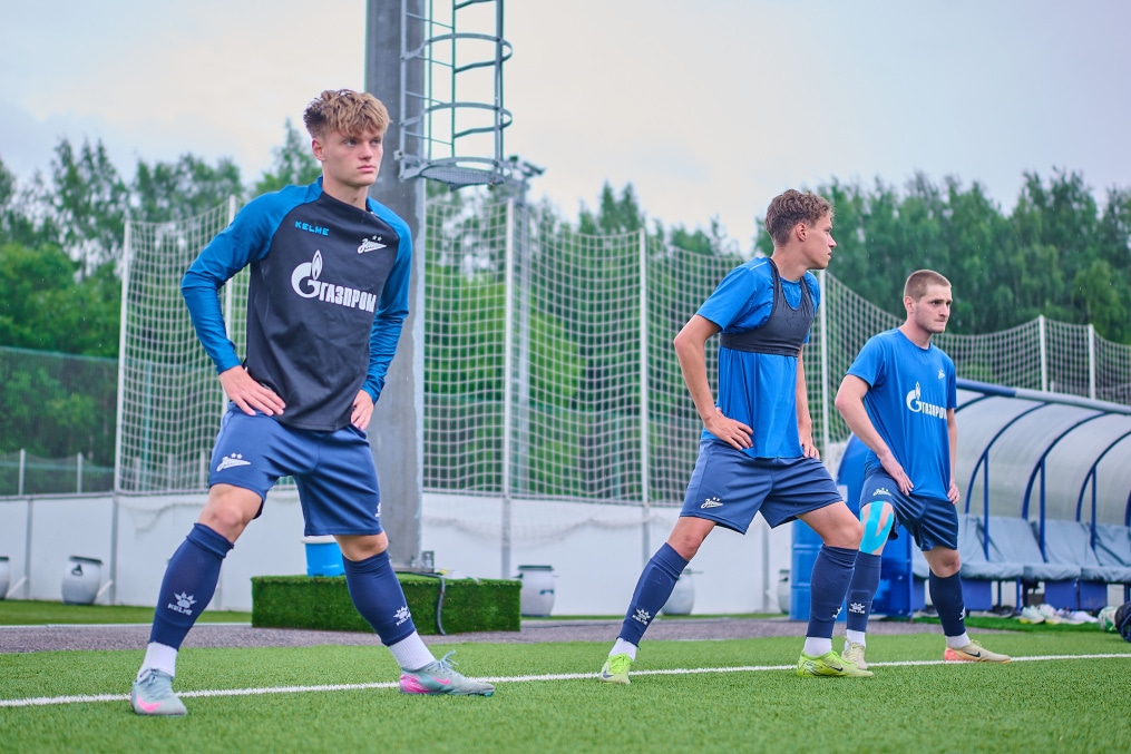 Тренировка «Зенита»-м перед матчем с «Локомотивом»-м