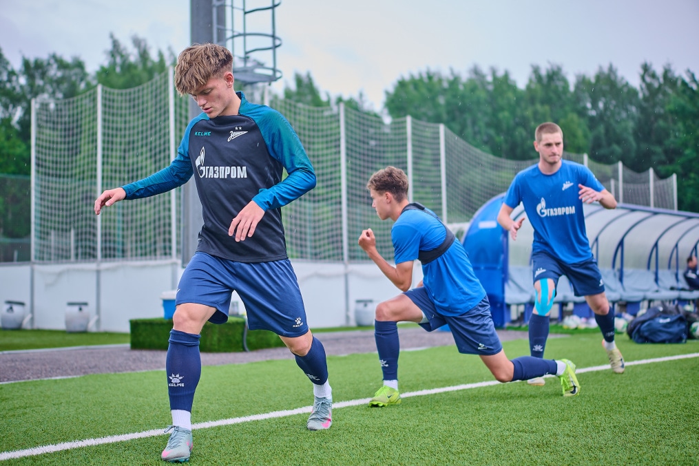 Тренировка «Зенита»-м перед матчем с «Локомотивом»-м