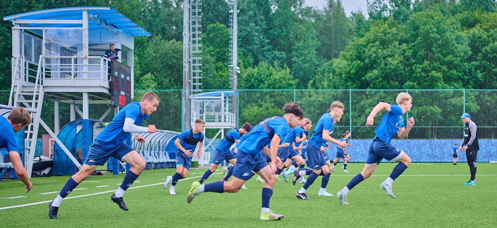 Тренировка «Зенита»-м перед матчем с «Локомотивом»-м