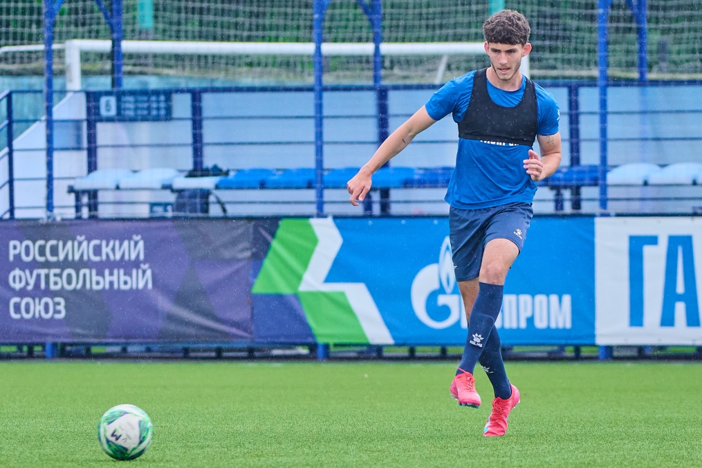 Тренировка «Зенита»-м перед матчем с «Локомотивом»-м