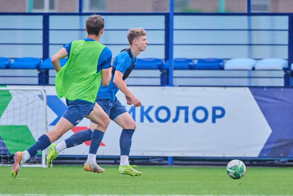 Тренировка «Зенита»-м перед матчем с «Локомотивом»-м