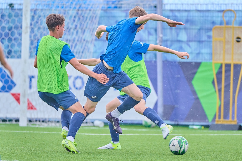 Тренировка «Зенита»-м перед матчем с «Локомотивом»-м