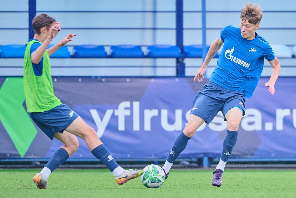 Тренировка «Зенита»-м перед матчем с «Локомотивом»-м