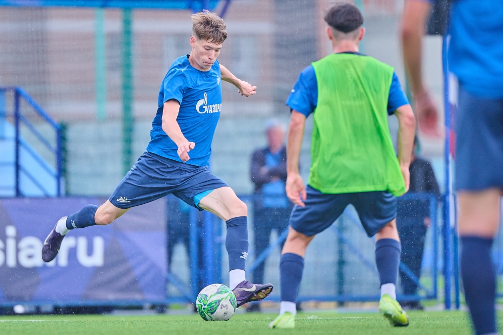 Тренировка «Зенита»-м перед матчем с «Локомотивом»-м