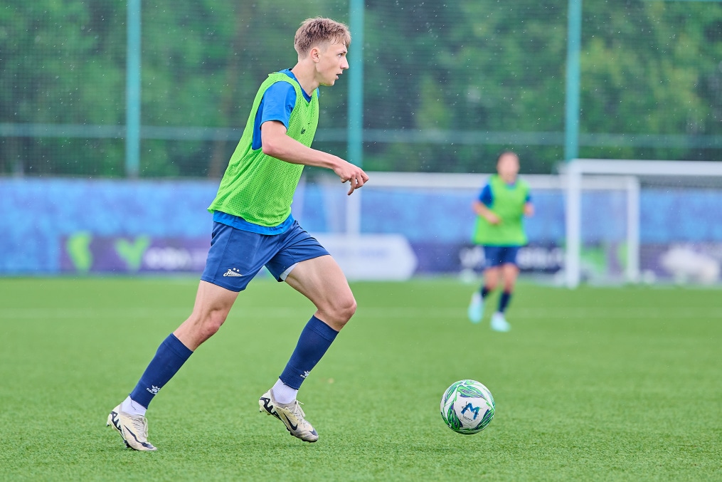 Тренировка «Зенита»-м перед матчем с «Локомотивом»-м