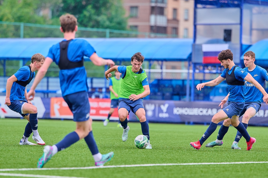 Тренировка «Зенита»-м перед матчем с «Локомотивом»-м