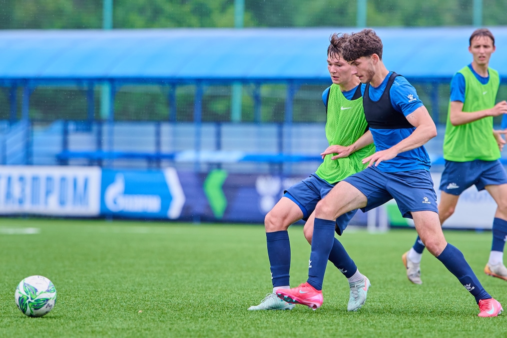 Тренировка «Зенита»-м перед матчем с «Локомотивом»-м