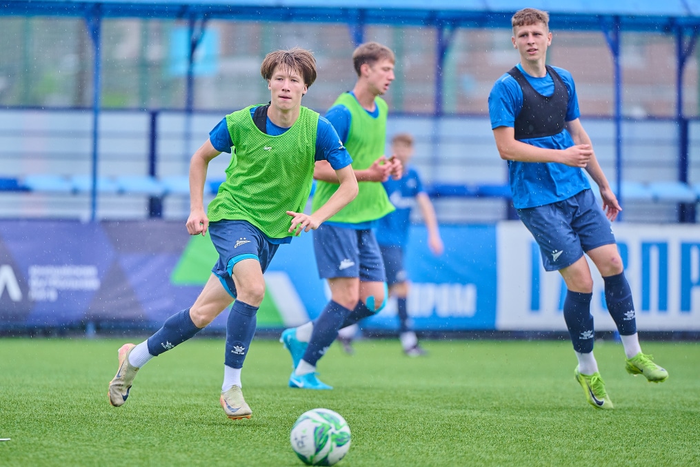 Тренировка «Зенита»-м перед матчем с «Локомотивом»-м