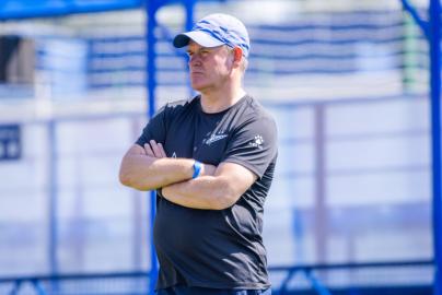 Тренировка юношеской команды «Зенит» U-18перед матчем с СШОР «Зенит» U-18