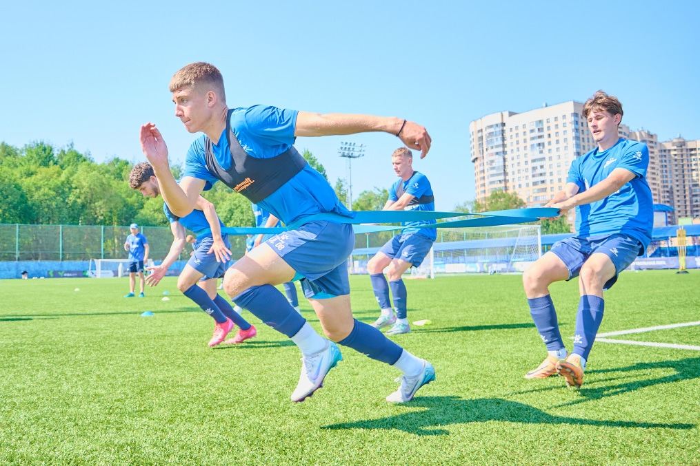 Тренировка «Зенита»-м перед матчем с «Рубином»-м