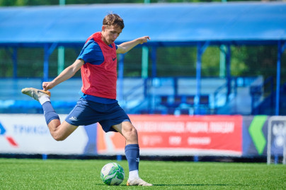 Тренировка «Зенита»-м перед матчем с «Рубином»-м