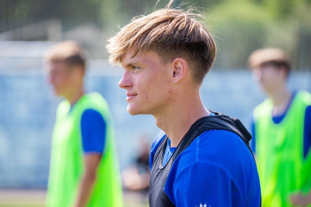 Тренировка «Зенита»-2 перед матчем с ФК «Тверь»