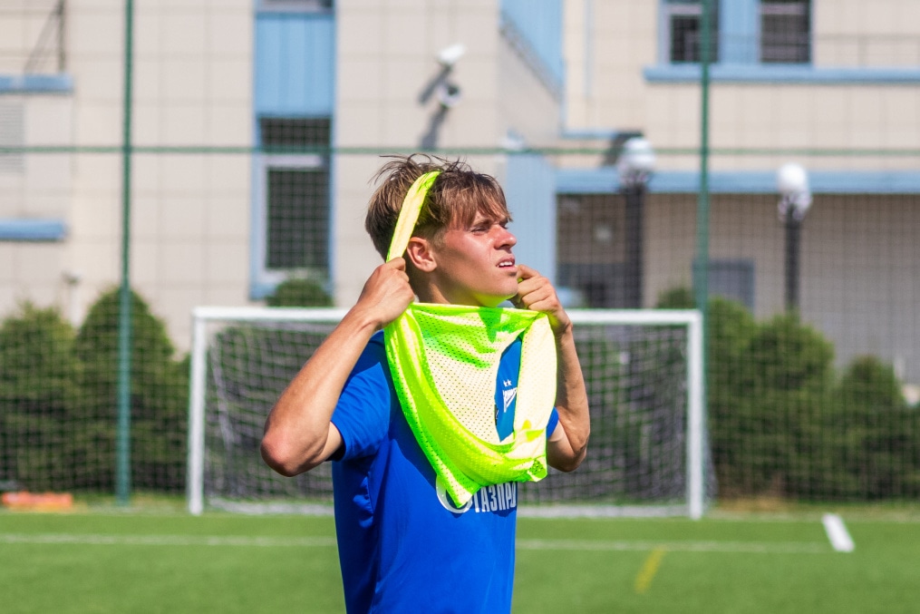 Тренировка «Зенита»-2 перед матчем с ФК «Тверь»