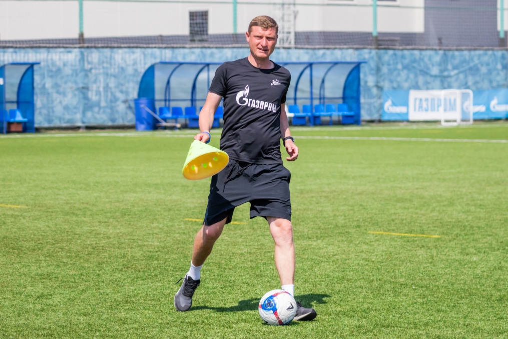 Тренировка «Зенита»-2 перед матчем с ФК «Тверь»