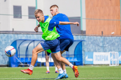 Тренировка «Зенита»-2 перед матчем с ФК «Тверь»