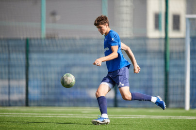 Тренировка «Зенита» U-18 перед матчем с «Мастер-Сатурном» U-18