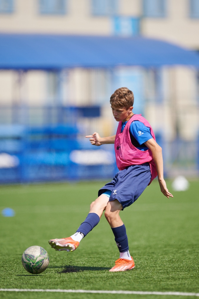 Тренировка «Зенита» U-16 перед матчем с «Мастер-Сатурном» U-16