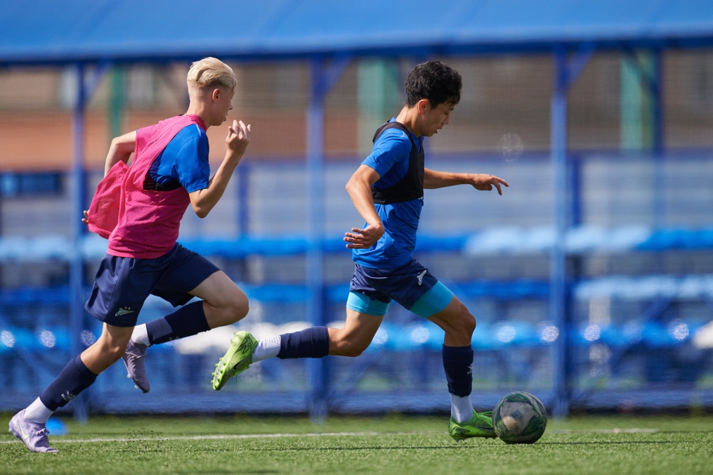 Тренировка «Зенита» U-16 перед матчем с «Мастер-Сатурном» U-16