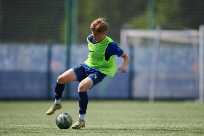 Тренировка «Зенита» U-16 перед матчем с «Мастер-Сатурном» U-16
