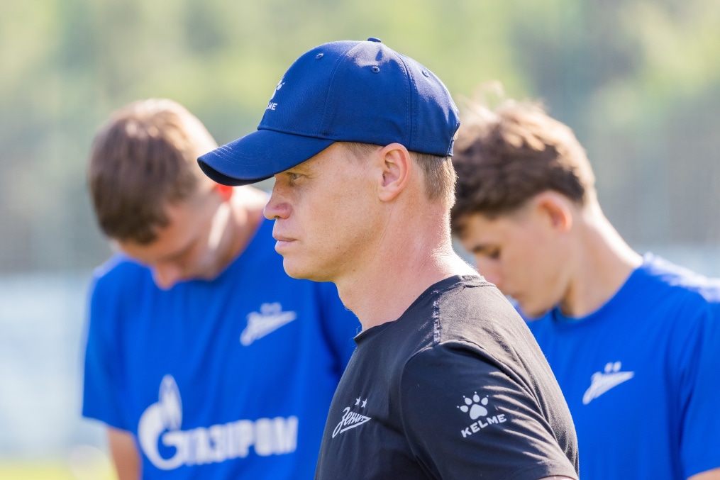 Тренировка «Зенита»-м перед матчем с ФК «Пари НН»-м