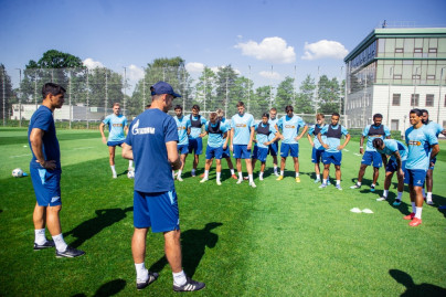Открытая тренировка «Зенита» перед матчем с  «Рубином»