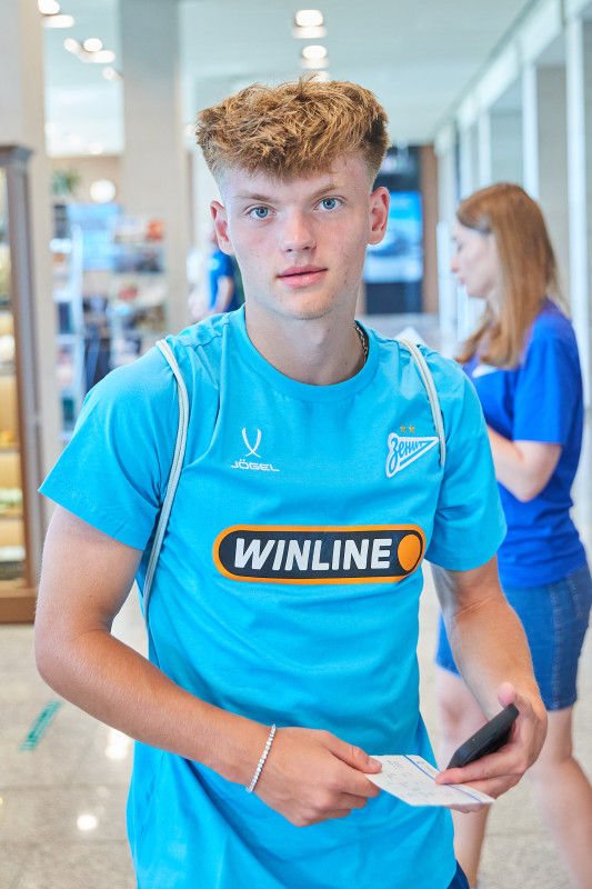 Вылет команды в Казань на матч с «Рубином»