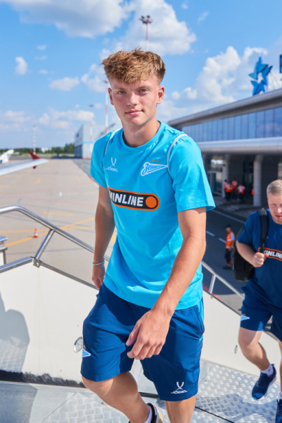 Вылет команды в Казань на матч с «Рубином»