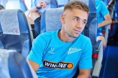 Вылет команды в Казань на матч с «Рубином»