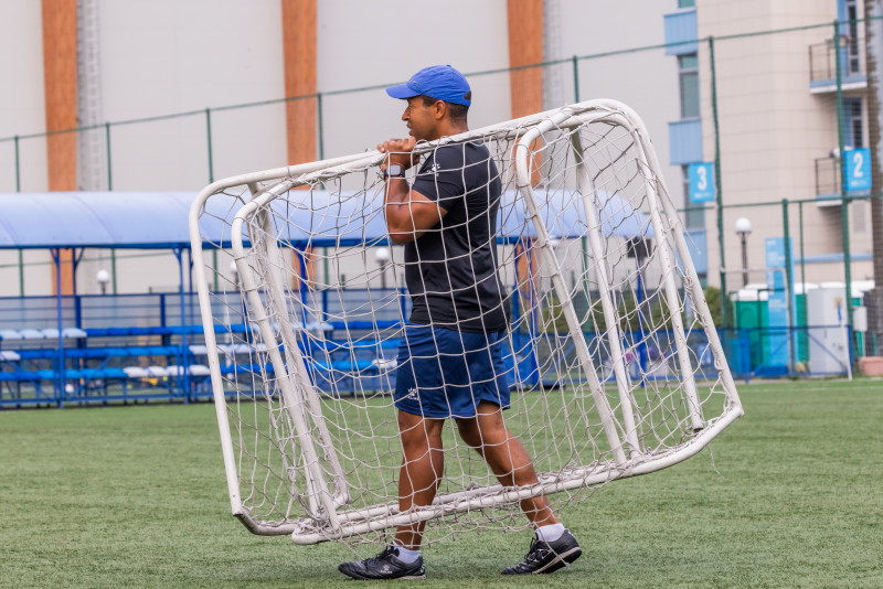 Тренировка «Зенита» U-16 перед матчем с «Уралом» U-16