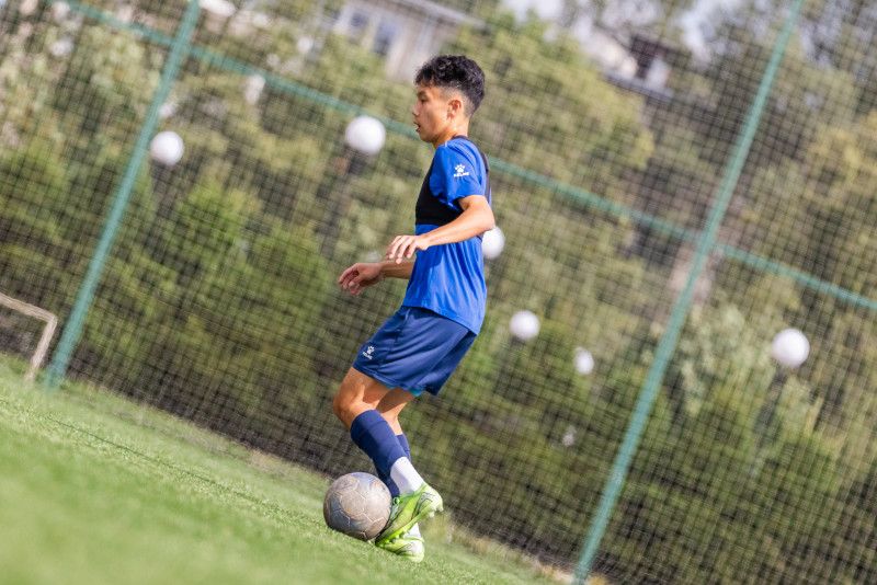 Тренировка «Зенита» U-16 перед матчем с «Уралом» U-16