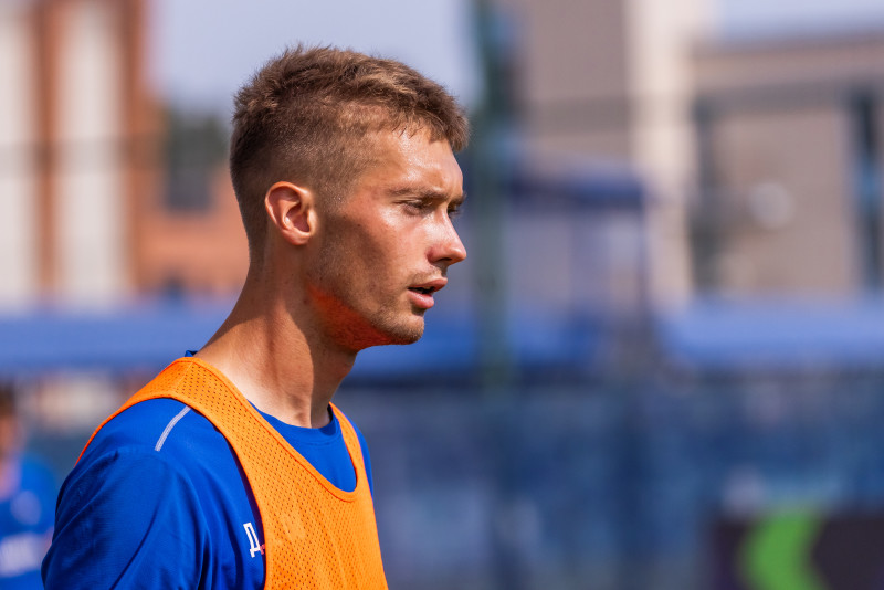 Тренировка «Зенита» U-18 перед матчем с «Уралом» U-18