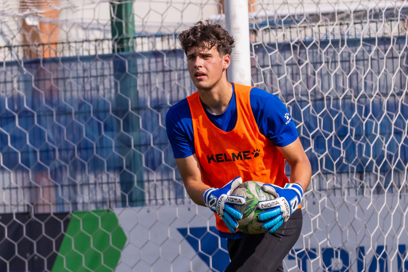 Тренировка «Зенита» U-18 перед матчем с «Уралом» U-18