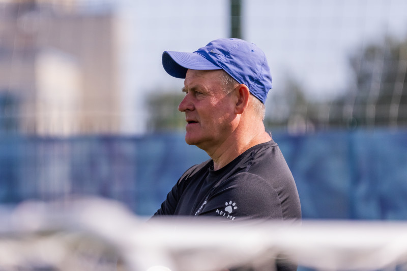 Тренировка «Зенита» U-18 перед матчем с «Уралом» U-18