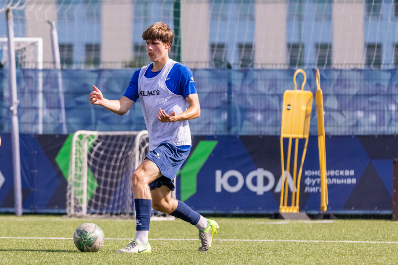 Тренировка «Зенита» U-18 перед матчем с «Уралом» U-18