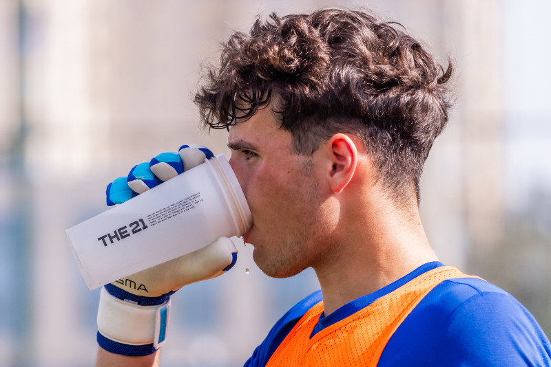 Тренировка «Зенита» U-18 перед матчем с «Уралом» U-18