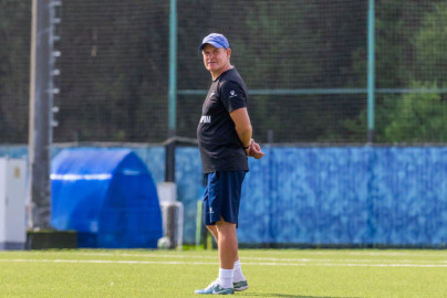 Тренировка «Зенита» U-18 перед матчем с «Уралом» U-18