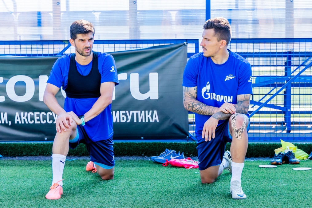 Тренировка «Зенита»-2 перед матчем с ФК «Торпедо-Владимир»