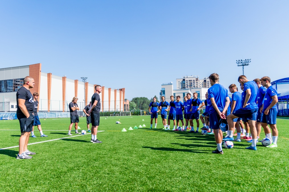 Тренировка «Зенита»-2 перед матчем с ФК «Торпедо-Владимир»