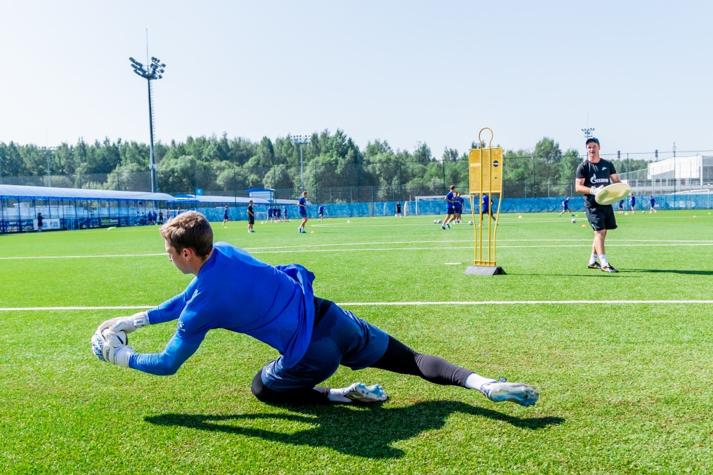 Тренировка «Зенита»-2 перед матчем с ФК «Торпедо-Владимир»