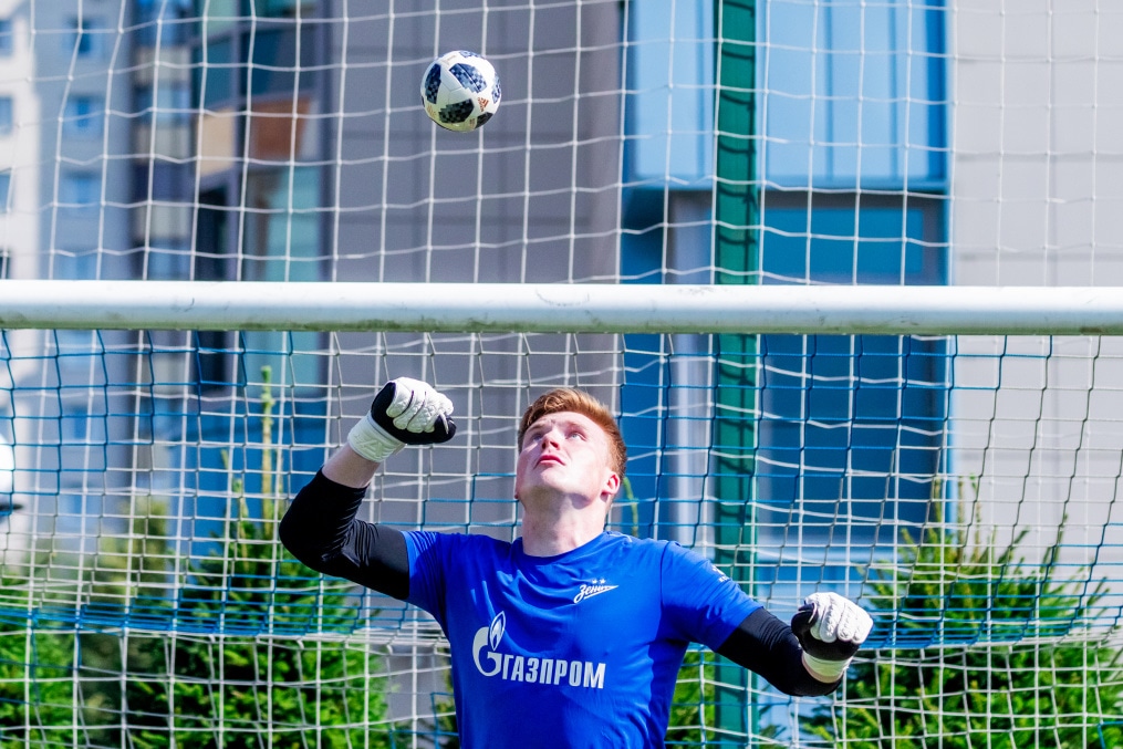 Тренировка «Зенита»-2 перед матчем с ФК «Торпедо-Владимир»