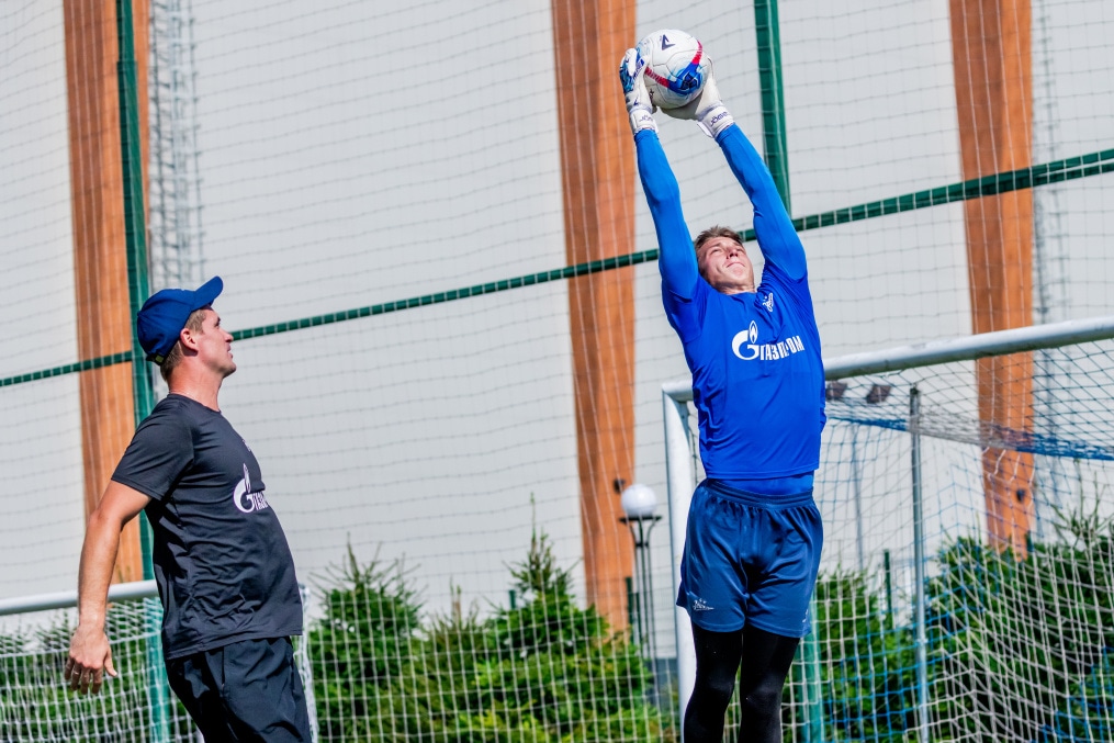 Тренировка «Зенита»-2 перед матчем с ФК «Торпедо-Владимир»