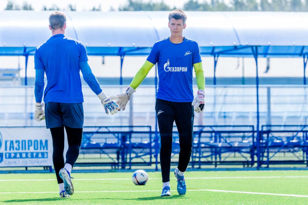Тренировка «Зенита»-2 перед матчем с ФК «Торпедо-Владимир»