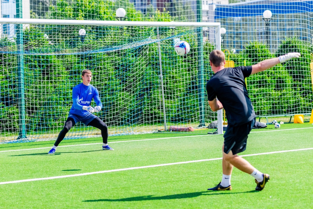 Тренировка «Зенита»-2 перед матчем с ФК «Торпедо-Владимир»